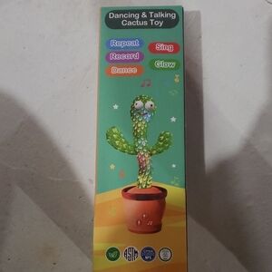 Dancing & Talking Cactus Toy - Green